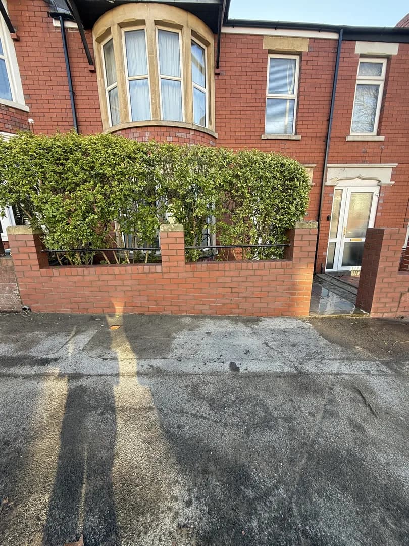 Red brick front house brickwork by Reynolds Brickwork in Barry